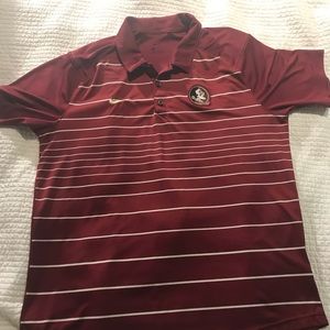 Nike FLorida State Mens Large Polo